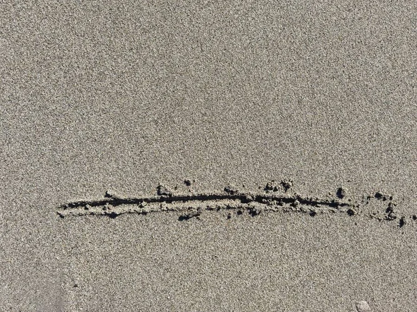 Písek Pláž Moře Skály Oblázky Pozadí — Stock fotografie
