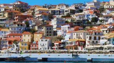 parga city by the sea in greece tourist resort summer holidays place