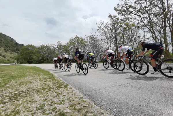 Griekenland Ioannina Mei 2022 Motorrijders Internationale Tour Van Griekenland Naast — Stockfoto