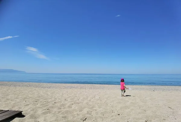 Playa Mar Monolithi Preveza Perfeccionamiento Complejo Turístico Griego Verano —  Fotos de Stock
