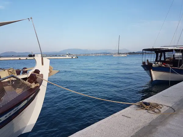 Preveza Port Greece Summer Afrernoon — Photo