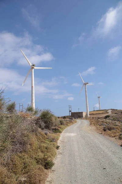 Wind Generator Clean Electric Energy — Zdjęcie stockowe