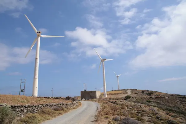 Wind Generator Clean Electric Energy — Stock Photo, Image