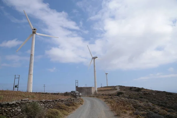 Wind Generator Clean Electric Energy — Foto de Stock