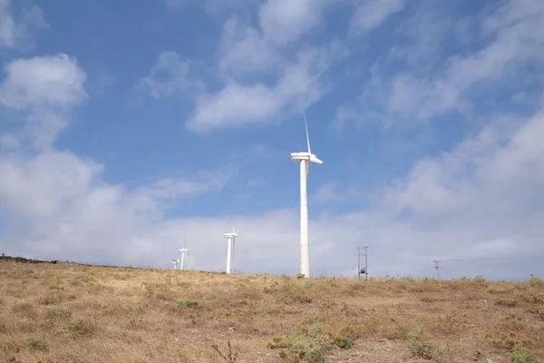 Wind Generator Clean Electric Energy — Foto de Stock