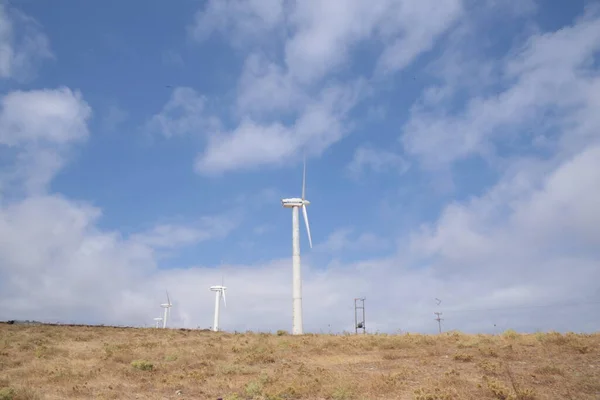 Wind Generator Clean Electric Energy — Zdjęcie stockowe