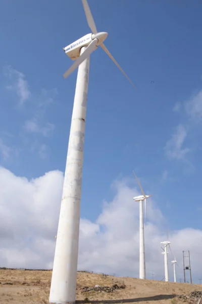 Wind Generator Clean Electric Energy — Foto de Stock