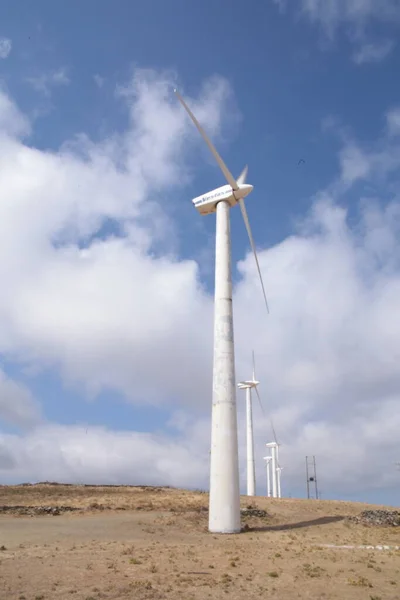 Wind Generator Clean Electric Energy — Foto de Stock