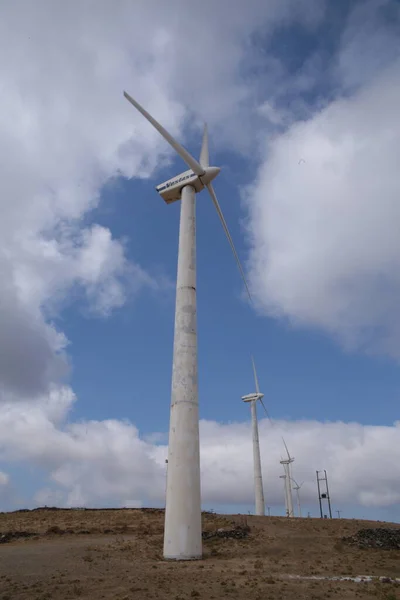 Wind Generator Clean Electric Energy — Stock Photo, Image