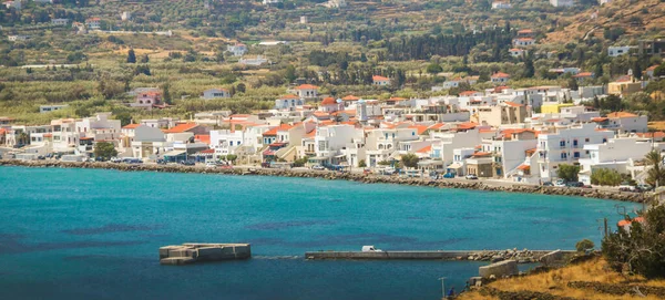 Korthi Village Port Sea South Andros Island Greece — ストック写真