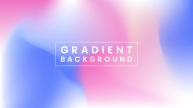 Soyut, pürüzsüz, temiz, gradyan vektör ağı tasarımı çizimi