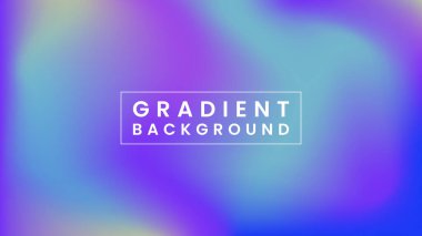 Soyut gradyan arkaplan vektör ağ tasarımı çizimi