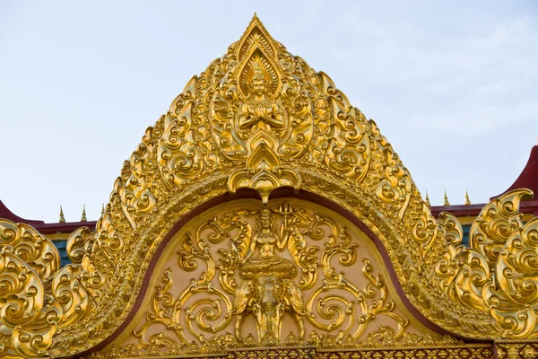 Maha Chedi Chaimongkol temple — Stock Photo, Image