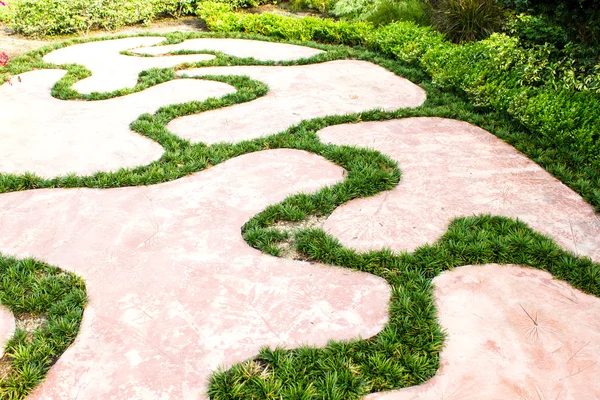 Giardino in stile thailandese, Padiglione Reale al Royal Flora Expo, Chiang Mai, Thailandia — Foto Stock