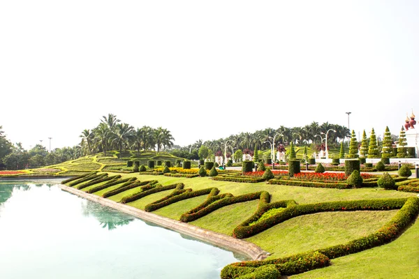 Tropical garden thai style Stock Picture