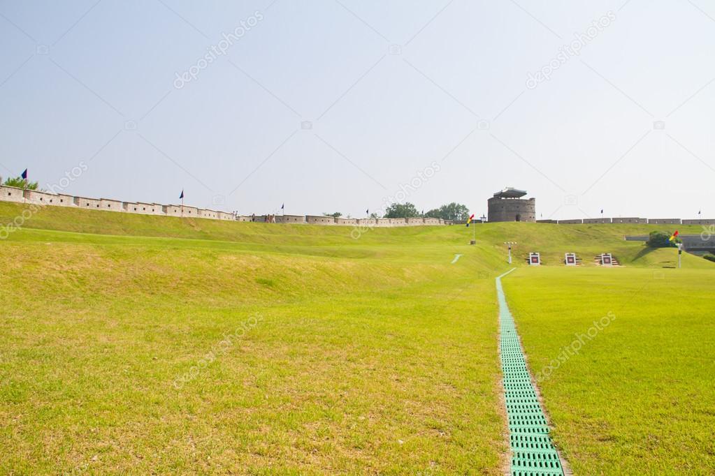 Hwaseong Fortress,Suwon, South Korea.