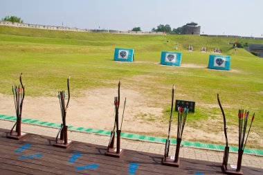 Hwaseong Fortress,Suwon, South Korea. clipart