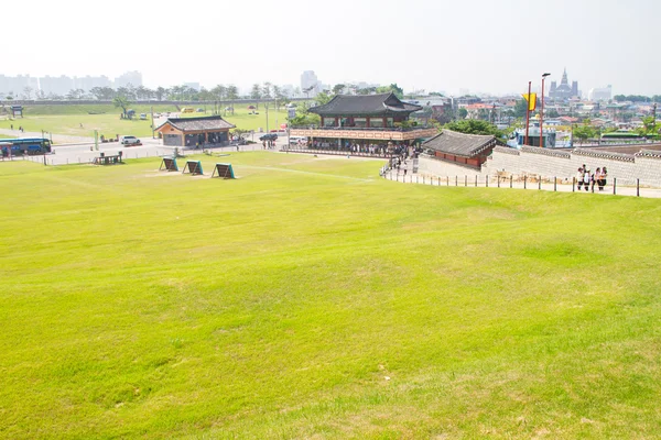 Hwaseong Fortress,Suwon, South Korea. — Stock Photo, Image