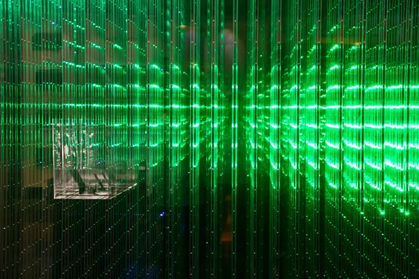 Close-up of the Matrix of a Screen made of multiple LEDs — Stock Photo, Image