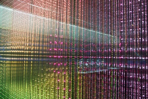 Close-up of the Matrix of a Screen made of multiple LEDs — Stock Photo, Image