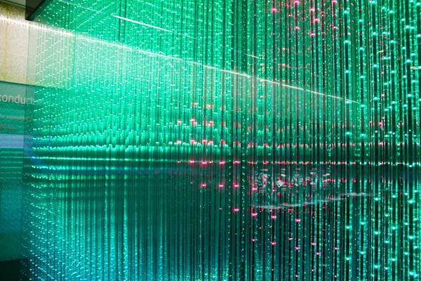 Close-up of the Matrix of a Screen made of multiple LEDs — Stock Photo, Image