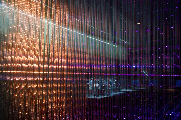 Close-up of the Matrix of a Screen made of multiple LEDs — Stock Photo, Image