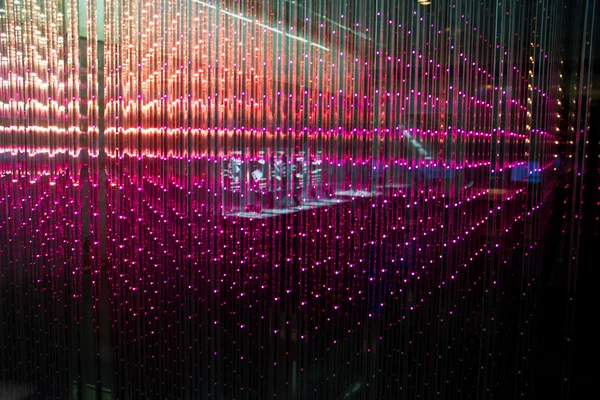 Close-up of the Matrix of a Screen made of multiple LEDs — Stock Photo, Image