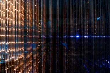 birden fazla LED matris ekran yakın çekim yaptı