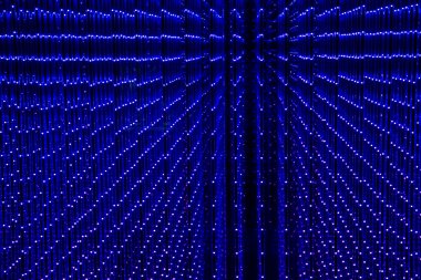 Close-up of the Matrix of a Screen made of multiple LEDs clipart