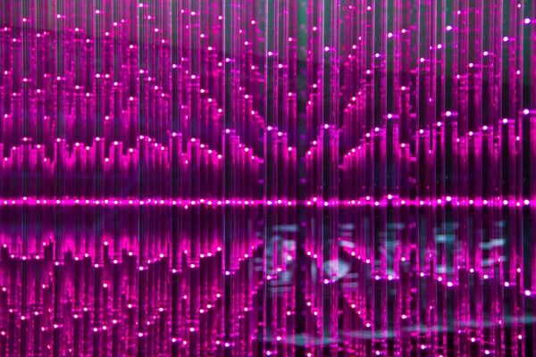 Close-up of the Matrix of a Screen made of multiple LEDs — Stock Photo, Image