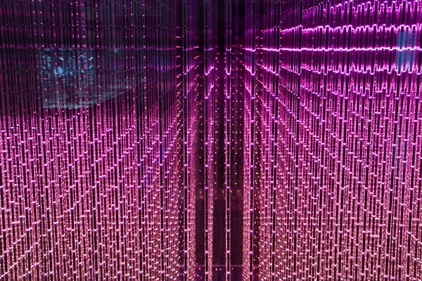 Close-up of the Matrix of a Screen made of multiple LEDs — Stock Photo, Image