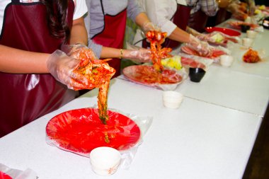 Kimchi, Kore yemeği