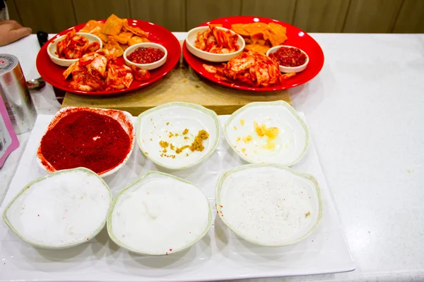 Kimchi, comida coreana — Foto de Stock