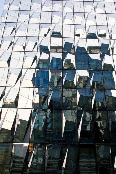 Building reflection of the glass. — Stock Photo, Image