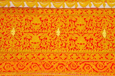 Tay tarzında doku Budist lent geleneksel geçit aktif Festivali'nde oyma mum