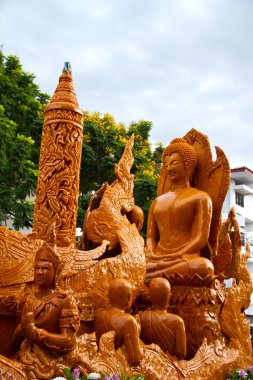 mum balmumu, Tay sanat formu dışarı balmumu, ubonratchathani, Tayland oyulmuştur