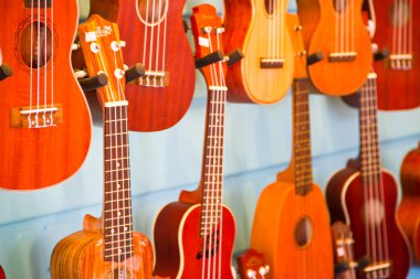 renkli gitar, arka plan için büyük