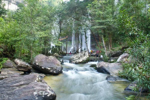 Cachoeira Huay Luang — Fotografia de Stock
