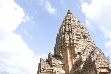 Kumdan kale taş phanomrung buriram ili, Tayland. dinî yapılar antik khmer sanat tarafından oluşturulmuş.
