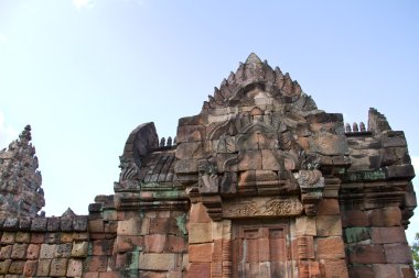 Kumdan kale taş phanomrung buriram ili, Tayland. dinî yapılar antik khmer sanat tarafından oluşturulmuş.