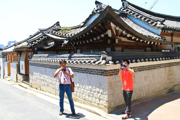 Casa tradicional coreana, Corea del Sur —  Fotos de Stock