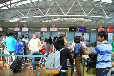 Seoul - Seul uluslararası havaalanında Haziran Haziran 10:passenger