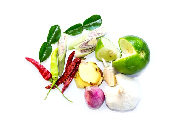 Tom Yum ingredients Thai food — Stock Photo, Image