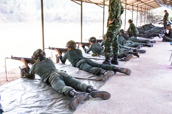 Formação militar — Fotografia de Stock