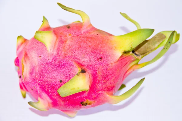 Dragon Fruit isolado no fundo branco — Fotografia de Stock