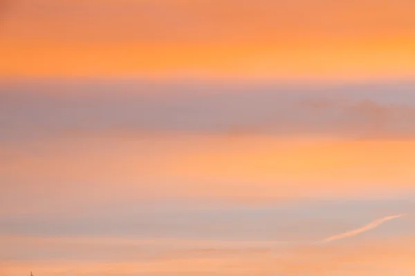 Sonnenuntergang orange Himmel Hintergrund — Stockfoto