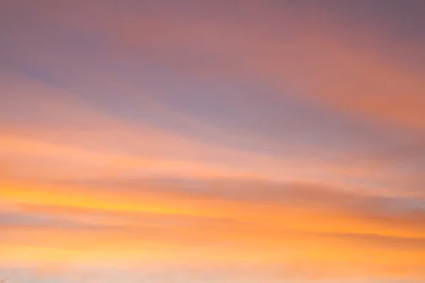 Sunset orange sky background — Stock Photo, Image