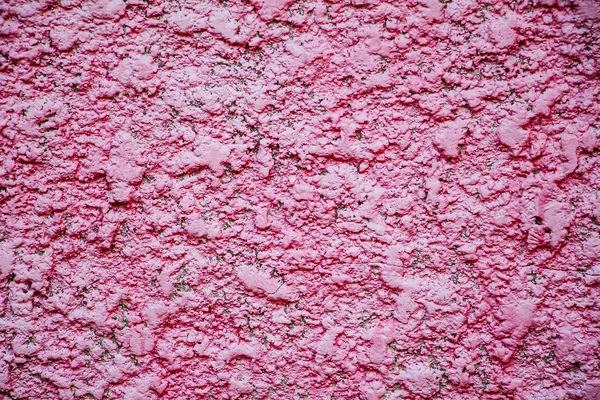 Textura de parede de cimento áspero rosa e vermelho — Fotografia de Stock
