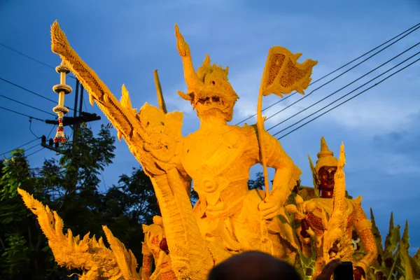 Festival de las velas Ubonratchathani —  Fotos de Stock