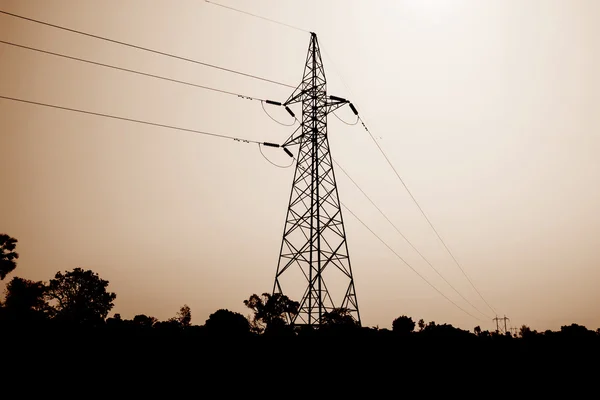 Torre de energía — Foto de Stock